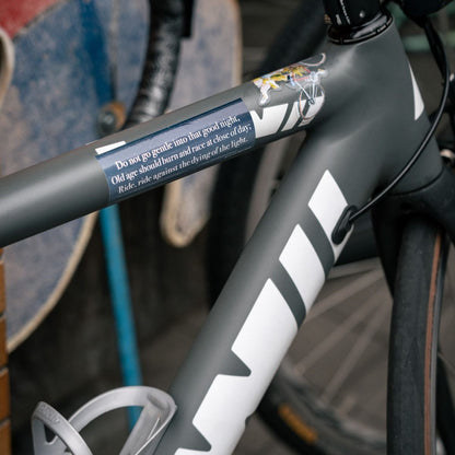 Blue Lug Tube Sticker - Do Not Go