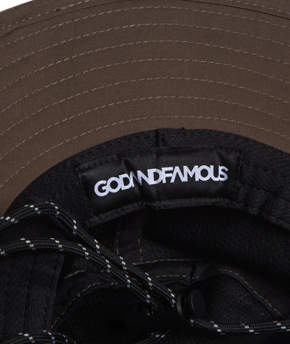God & Famous The Boonie Hat - Olive Drab