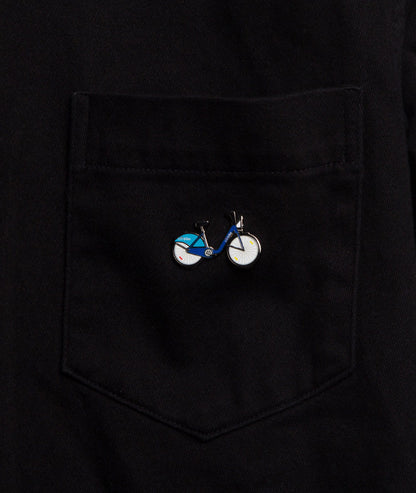 God & Famous CitiBike Enamel Pin