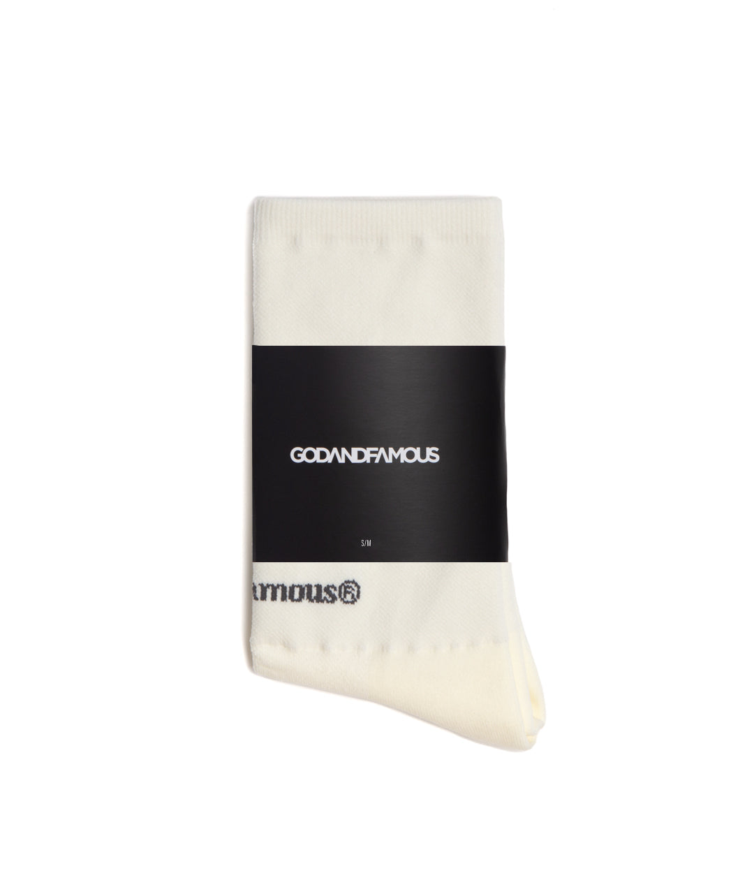 God & Famous Creep Socks - Cream