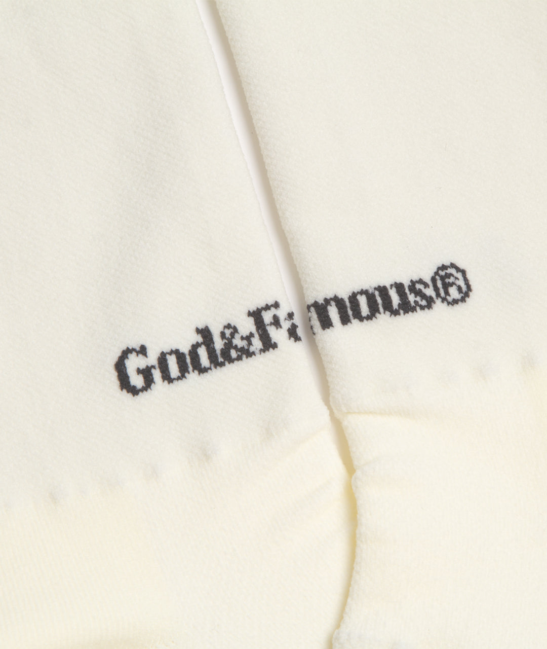 God & Famous Creep Socks - Cream