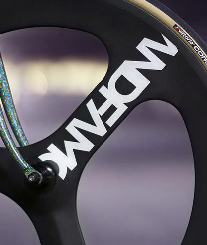 God & Famous Decal AF (11 in.) - White