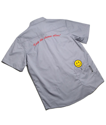 God & Famous Fred Workshirt - Janitor Gray