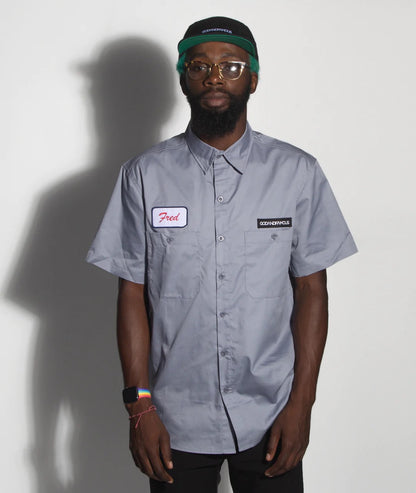 God & Famous Fred Workshirt - Janitor Gray