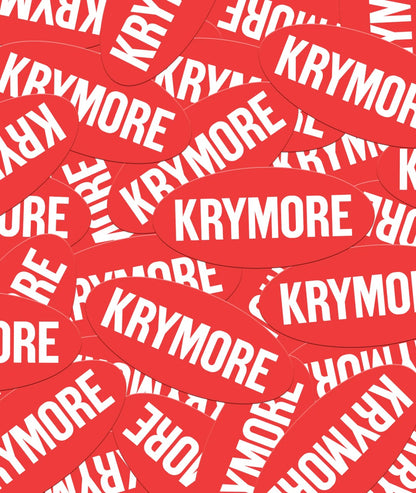 God & Famous Krymore Sticker