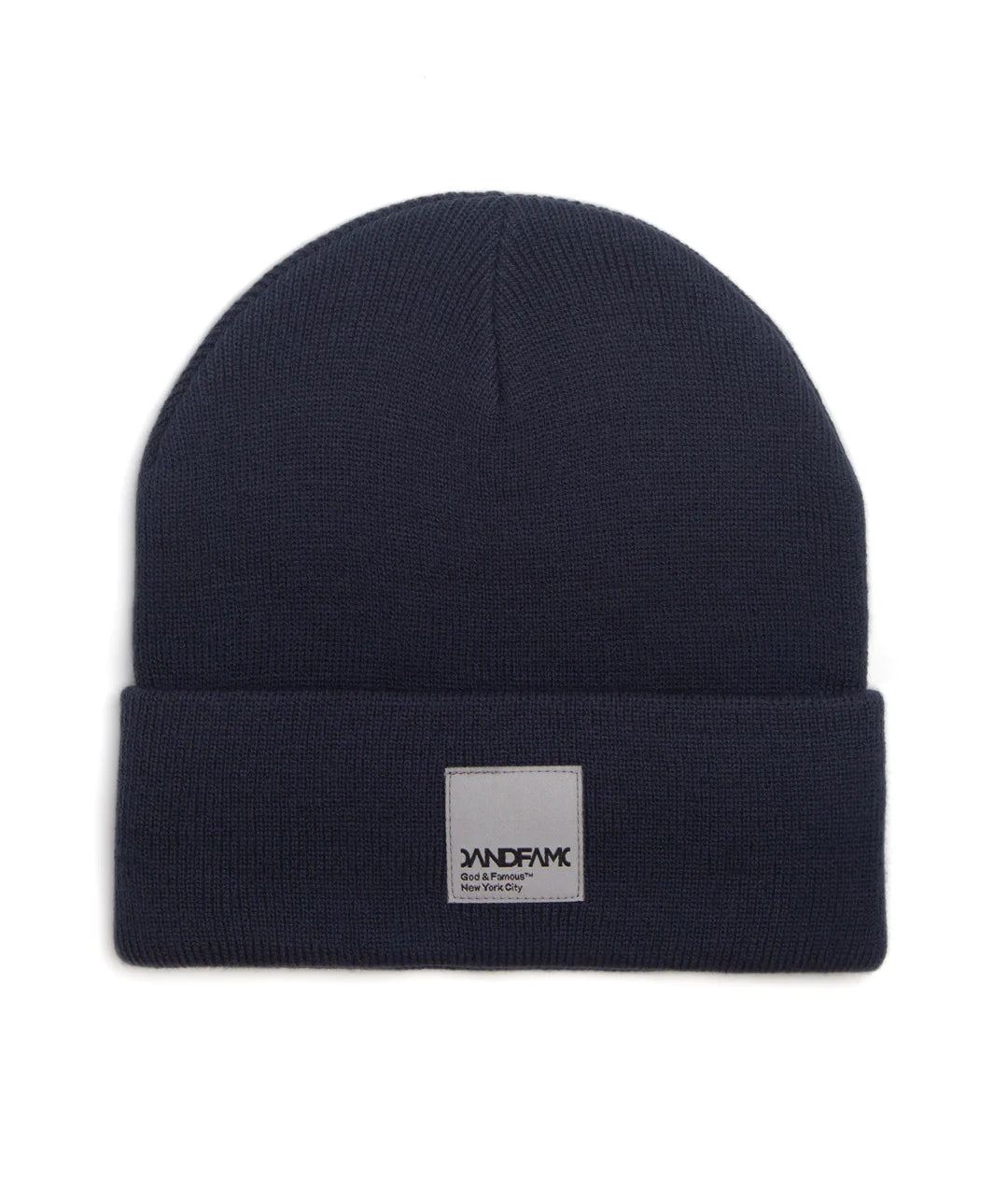 God & Famous 1-Panel Watch Cap - Navy