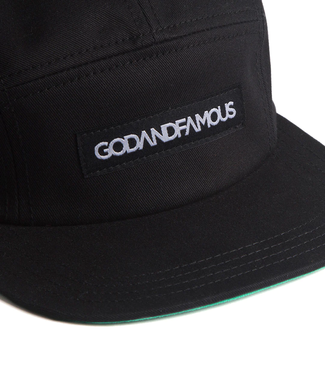 God & Famous Team 5-Panel Hat - Black