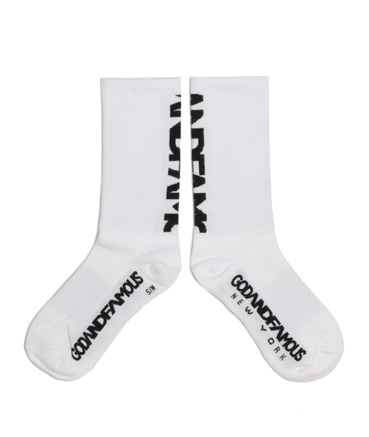 God & Famous Team Socks - White