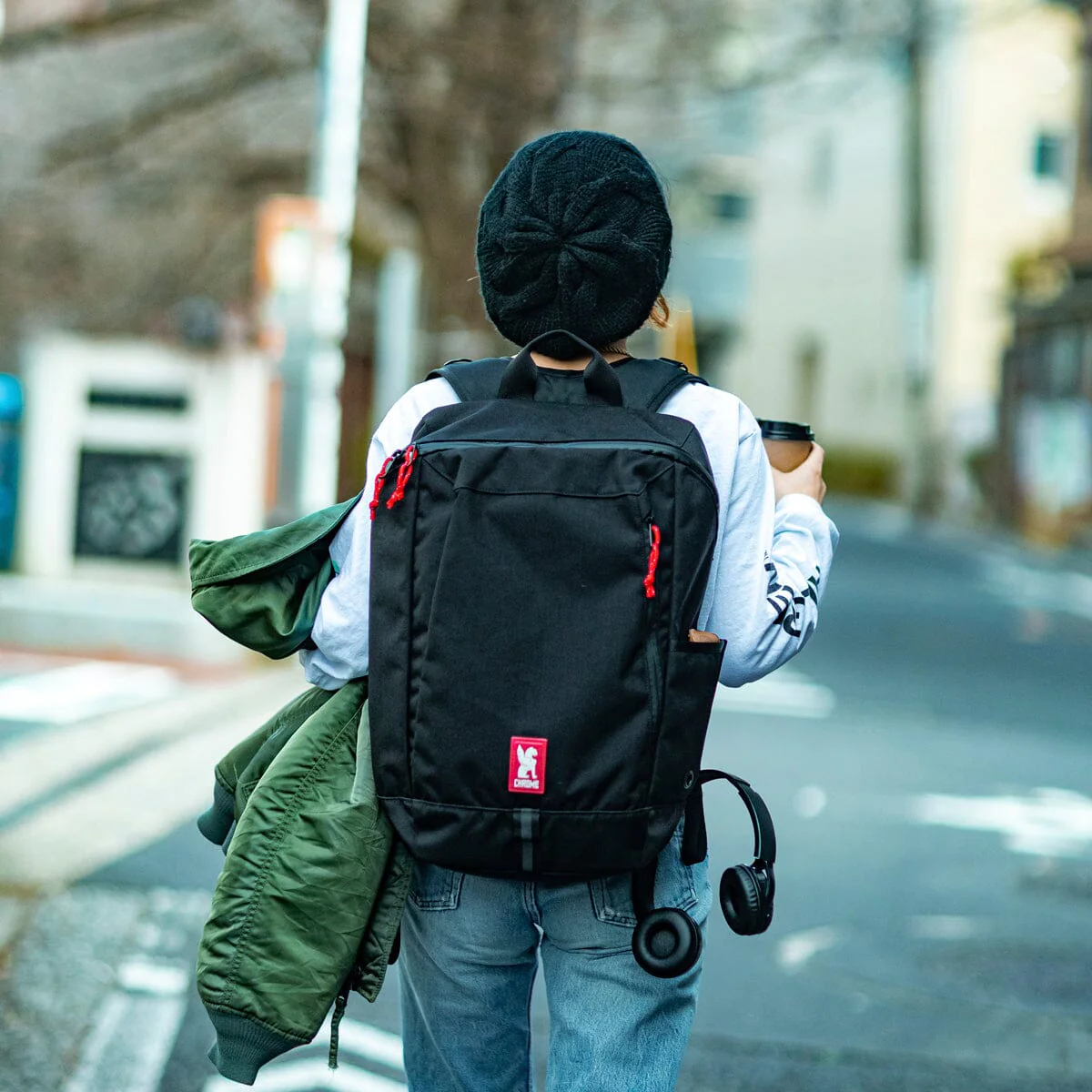 Chrome Industries Rostov 2.0 Backpack - Black/Red