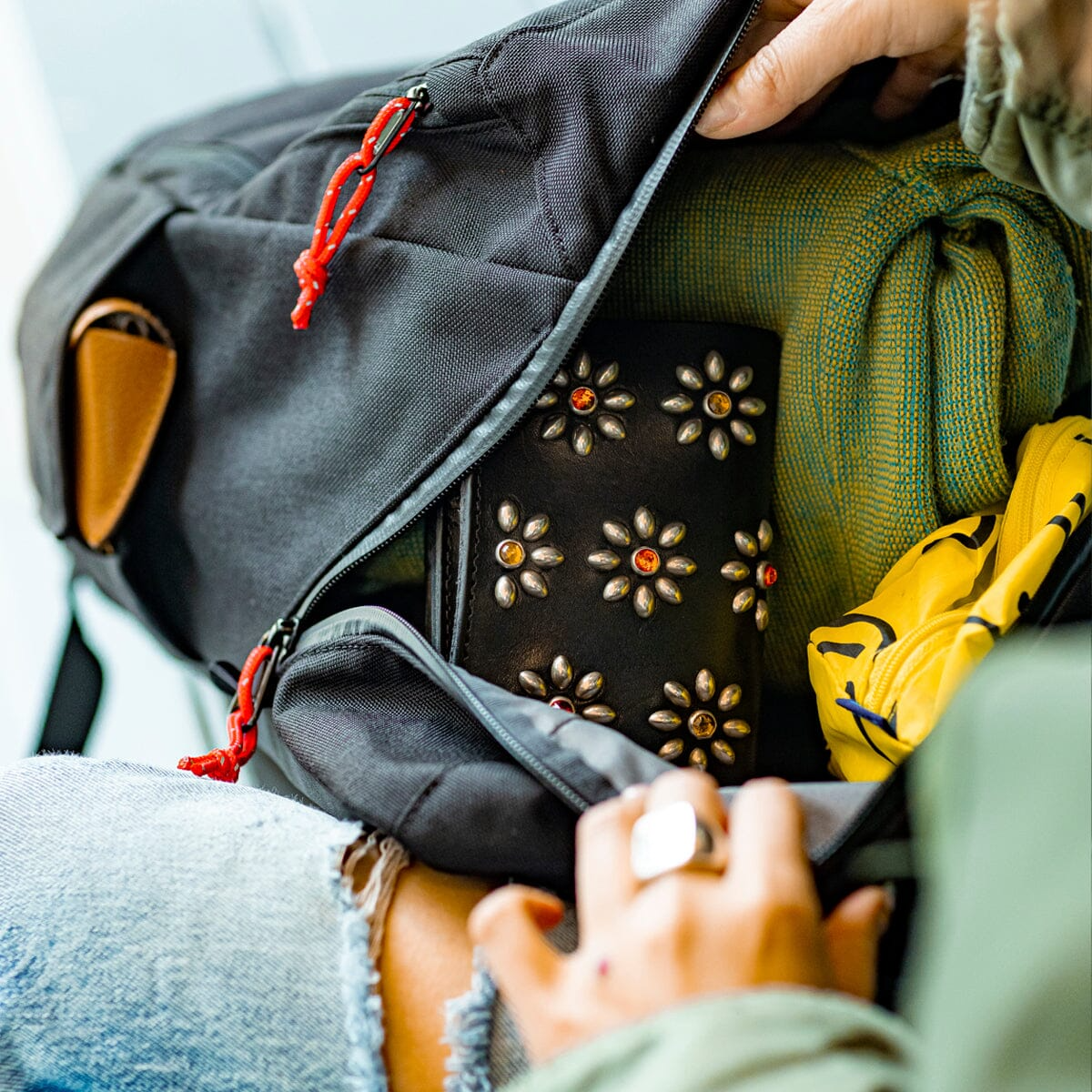 Chrome Industries Rostov 2.0 Backpack - Black/Red