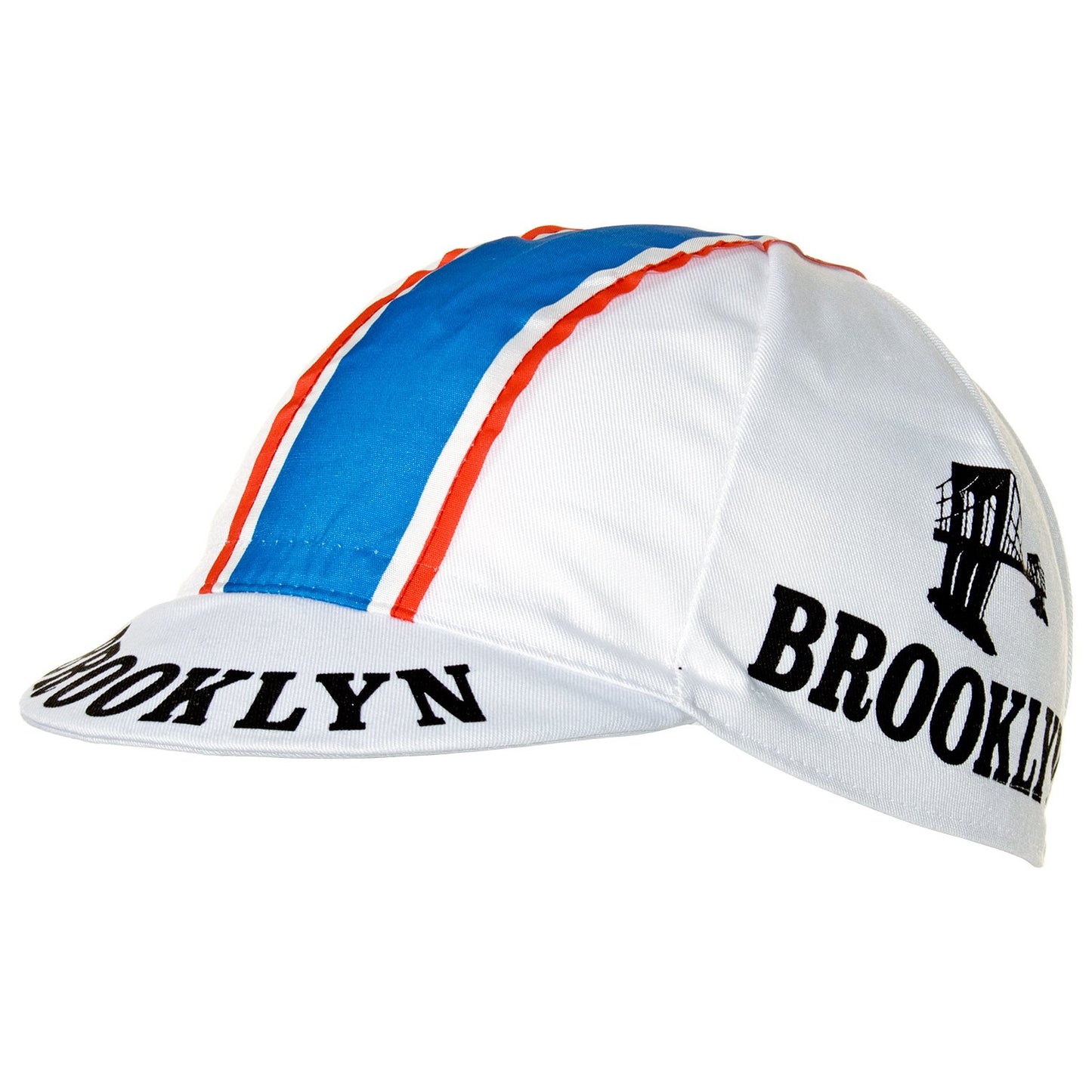 Apis Brooklyn Vintage Cycling Cap - White