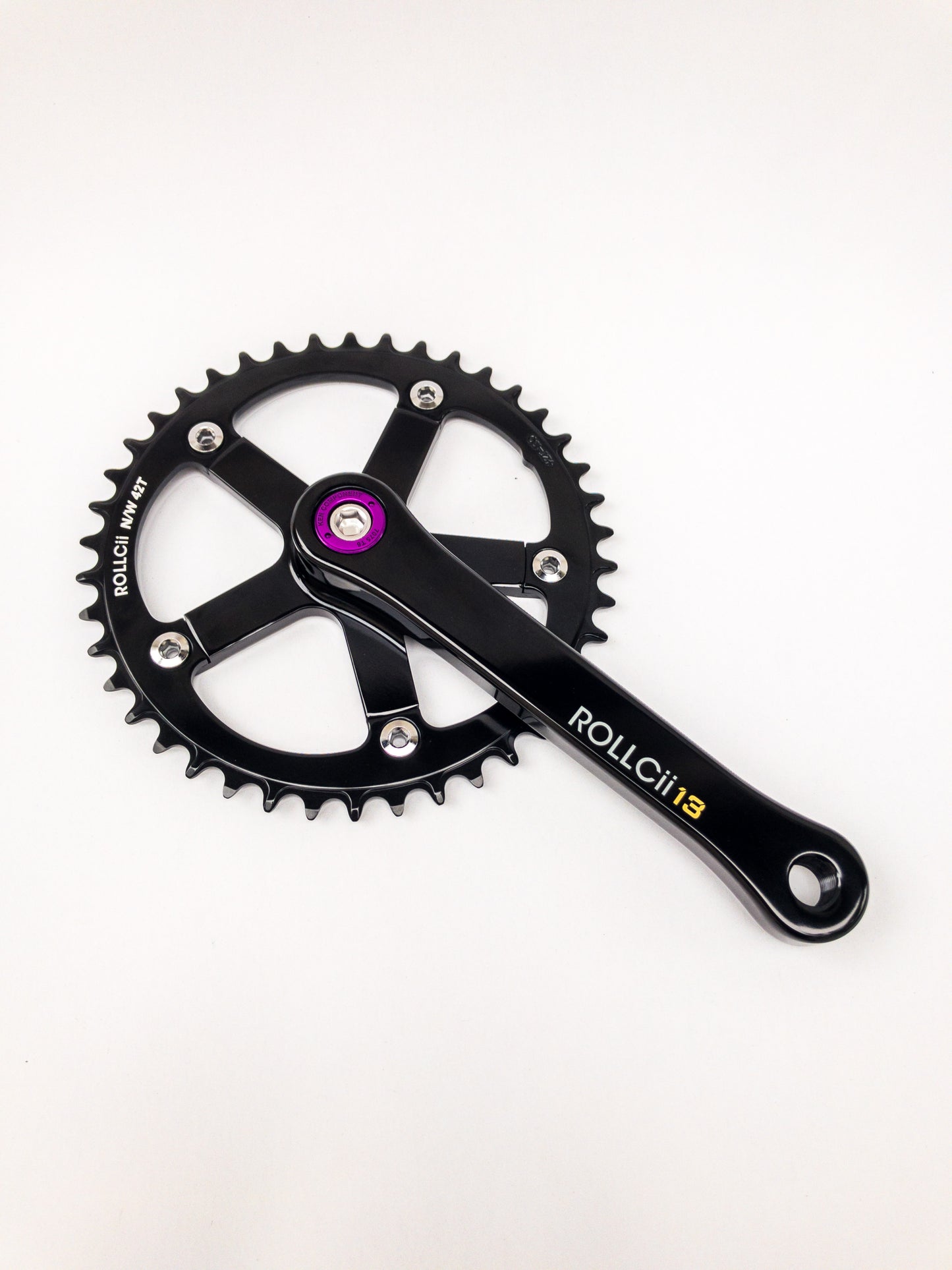 Ken Bike Crank Bolts - Purple