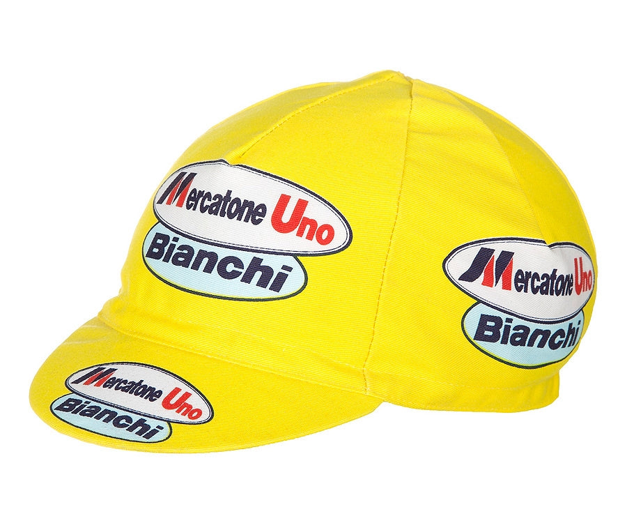 Apis Mercatone Uno Bianchi Vintage Cycling Cap