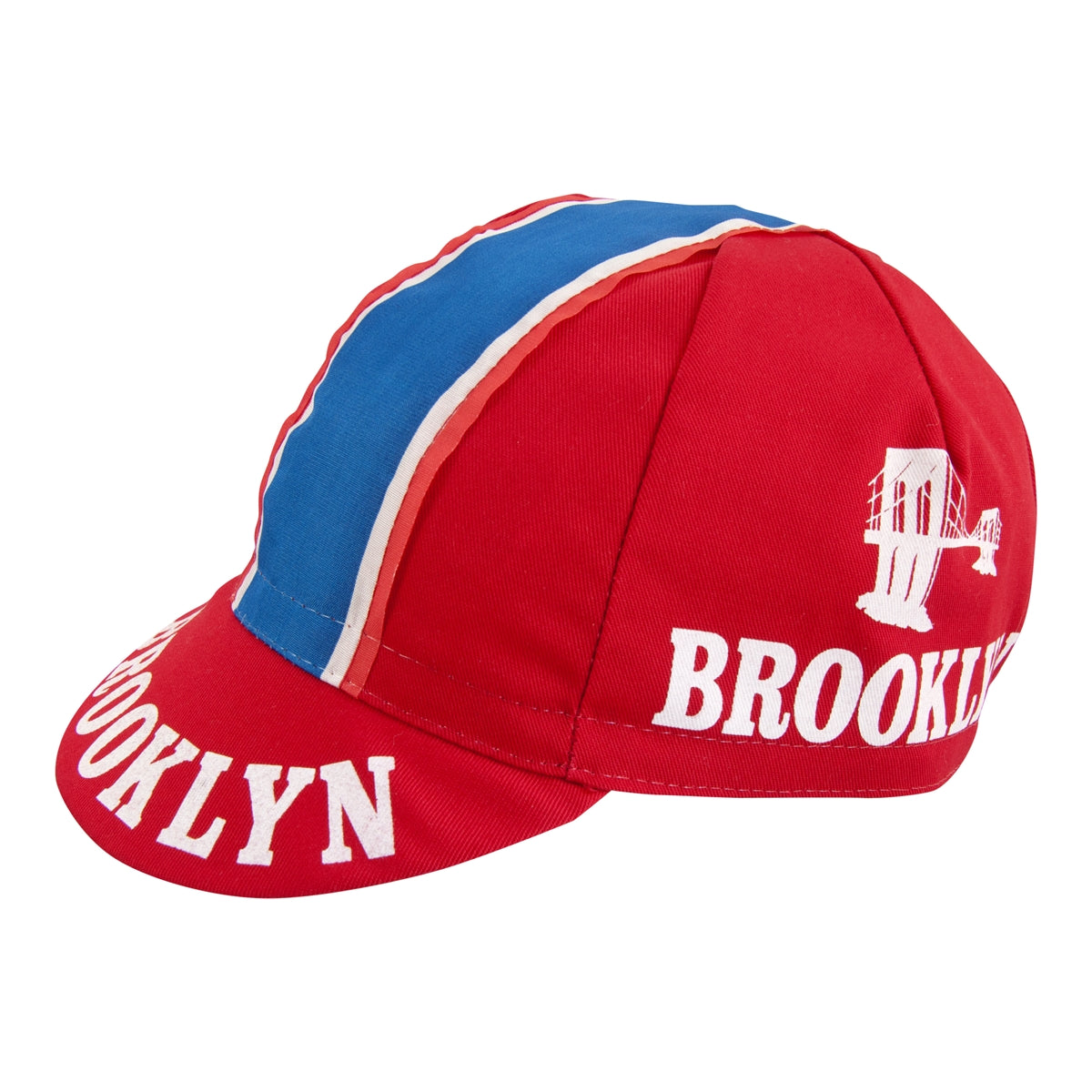 Apis Brooklyn Vintage Cycling Cap - Red