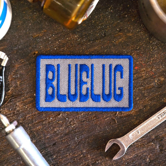 Blue Lug Logo Patch - Blue