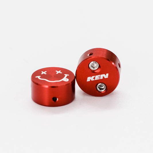 Ken Bike Cantilever Brake Cable Hanger - Red