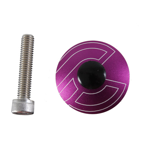 Cinelli Stem Top Cap - Purple