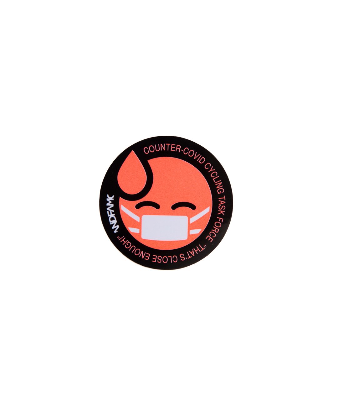 God & Famous CCC Coronacave Sticker