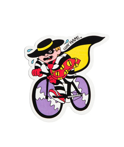 God & Famous Ham Sticker