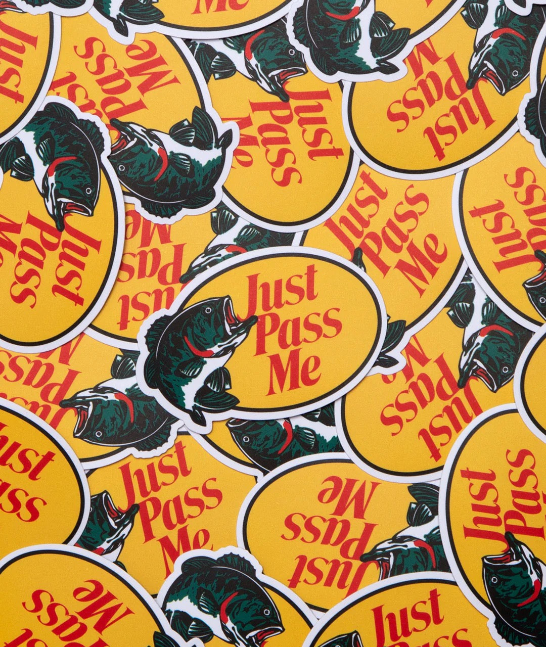 God & Famous Just Pass Me Sticker