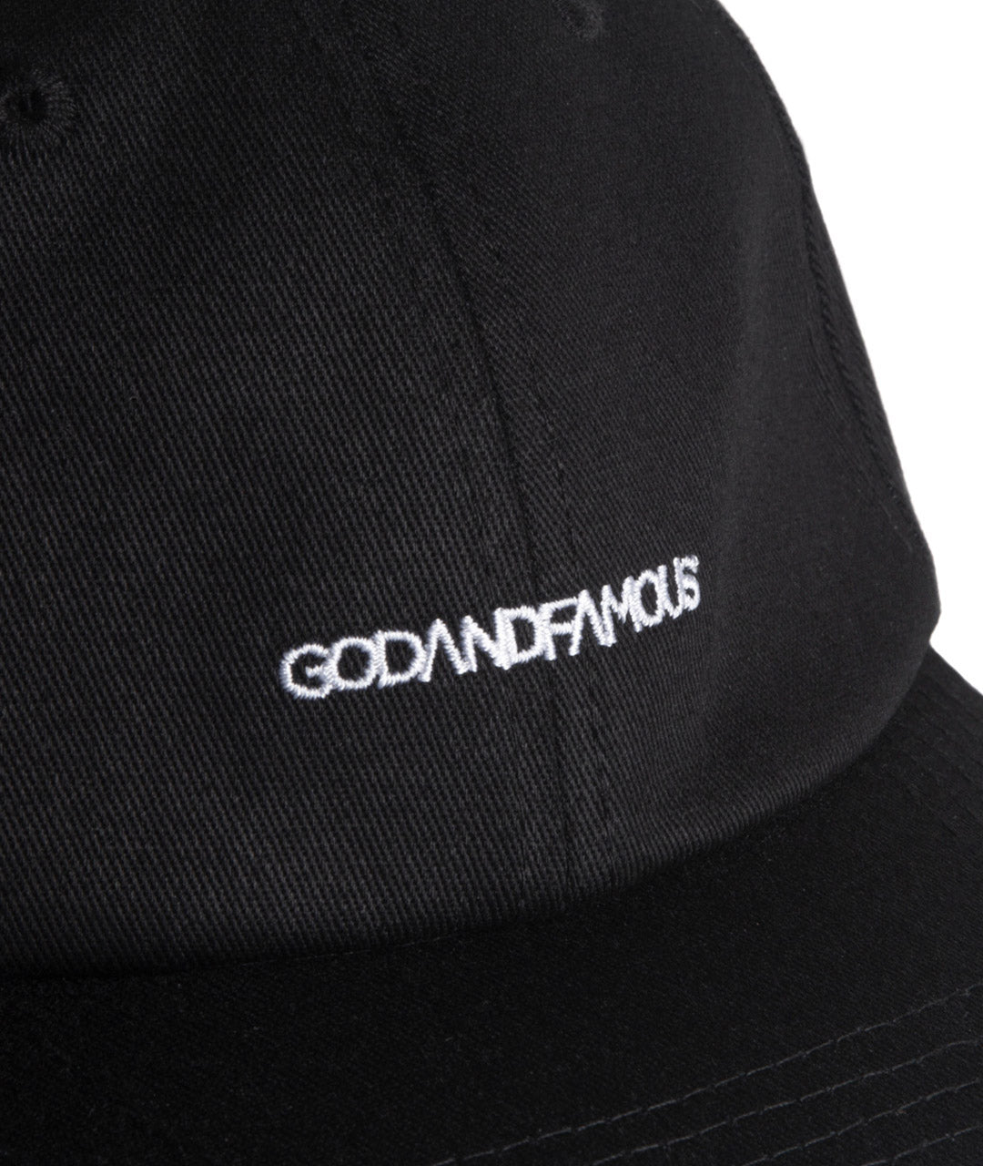 God & Famous Team 6-Panel Hat - Black