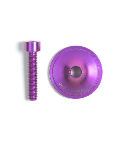 God & Famous Team Titanium Top Cap - Purple