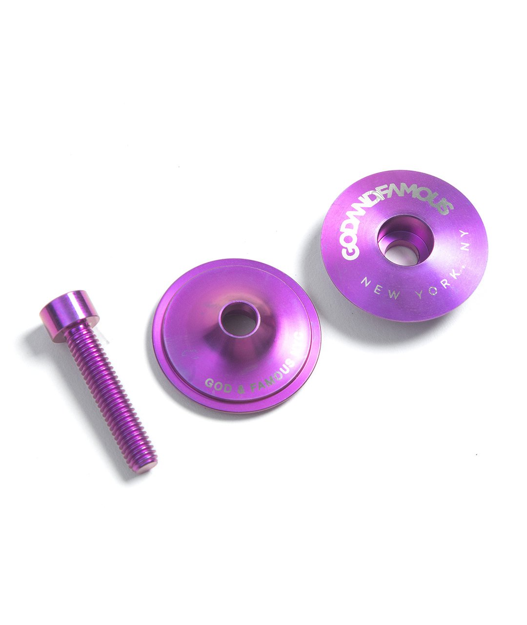 God & Famous Team Titanium Top Cap - Purple