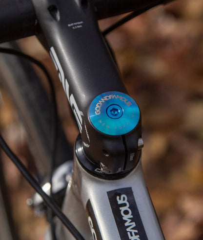 God & Famous Team Titanium Top Cap - Turquoise