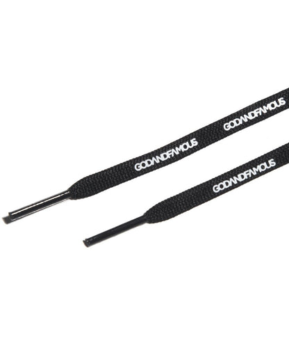 God & Famous Team Lace (52 in.) - Black