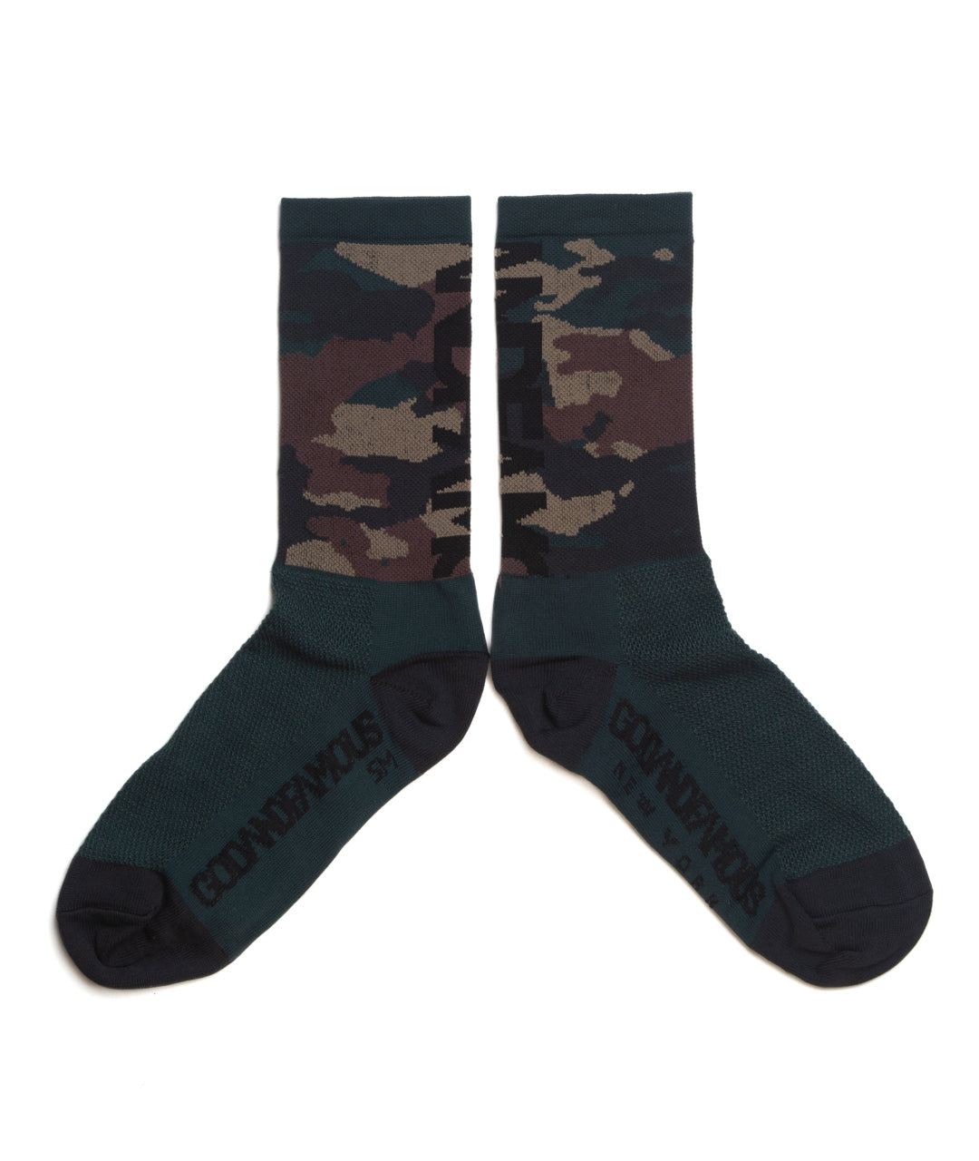 God & Famous Woodland Camo Socks